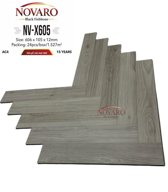 Sàn gỗ xương cá Novaro